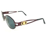 Vintage Sunsweet Sunglasses MOD.3123 54 M842 Burgundy Red Frames w Blue ... - $44.54
