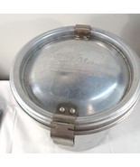 Vintage Fresh-O-Lator Hinged Lid keeps Coffee fresh Can cannister metal ... - $45.00