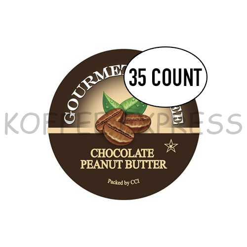 Primary image for Chocolate Peanut Butter Coffee, Single Serve Cups for Keurig K-cup Machines 35ct