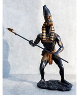 Egyptian Classical God Of The Sky And War Horus Ra With Pschent And Spea... - $54.32 CAD