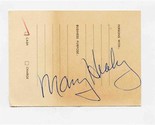 Mary Healy Signature on Fairmont Hotel Receipt San Francisco California ... - £17.27 GBP
