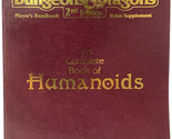 Tsr Books The complete book of humanoids #2135 340530 - £20.03 GBP