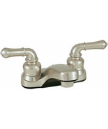 Mobile Home 4&quot; Brushed Nickel Lavatory Faucet with Lever Handles - £23.55 GBP