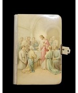 Antique 1888 Celluloid Prayer Book The First Communicants Manual Devotional - $194.58 CAD