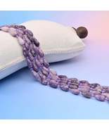 Natural Lepidolite Faceted Teardrop Gemstone Beads, Bead Size 16x8mm Faceted Bea - $568.30 MXN