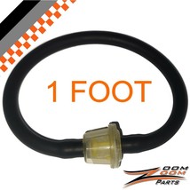 1 FOOT 12&quot; GAS FUEL LINE HOSE FILTER 1/4&quot; 0.25 INCH ID ATV QUAD SCOOTER ... - £3.90 GBP