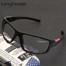 LONGKEEPER - Original Anti Blue Light Glasses Men Classic Blue Light Blo... - £55.36 GBP