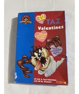 Vtg LOONEY TUNES 32 Valentines DAY Boxed CARDS  Taz Devil. Cleo USA. Sti... - £7.72 GBP