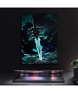Displate World of Warcraft Frostmourne Lich King Limited Edition Metal P... - $5,226.88 MXN
