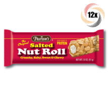 12x Packs Pearson&#39;s The Original Salted Peanut Packed Nut Roll Candy | 1.8oz - £21.43 GBP