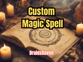 Custom Magic Spell: Unlock the Power of Magick for Your Unique Situation  - £77.72 GBP