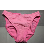 Vintage Tru Pink 80s Bikini Swim Suit Queer Non Conforming Fits 28&quot; to 32&quot; - $23.72 CAD