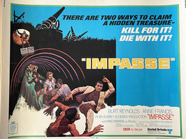 Impasse 1969 vintage movie poster - £78.63 GBP