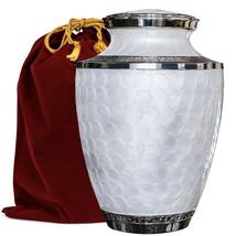 Everlasting Love White Adult Cremation Urn For Human Ashes - £53.46 GBP+