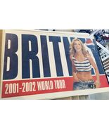 Vintage Britney Spears Dream Within A Dream 2002 Pepsi World Tour 21x34 ... - $238.46 CAD