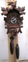 Hubert Herr Black Forest Cuckoo Clock-Excellent-Movement Germany - $398.00