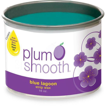 Plum Smooth Soft Wax, Blue Lagoon, 16 Oz.
