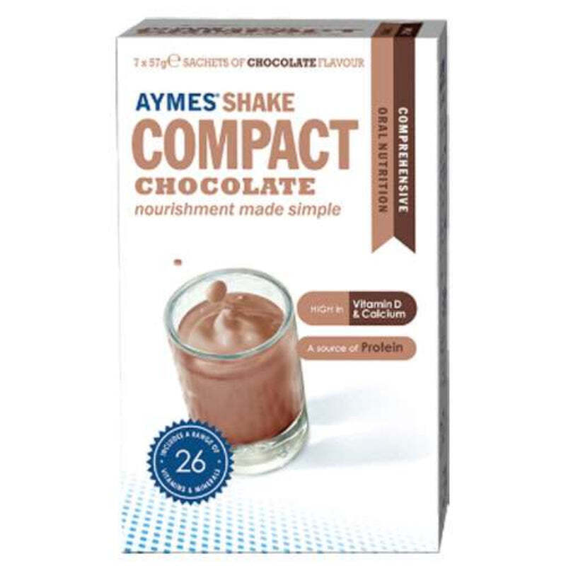 Aymes Compact Chocolate Shake Sachet 57g x 7 - $10.57