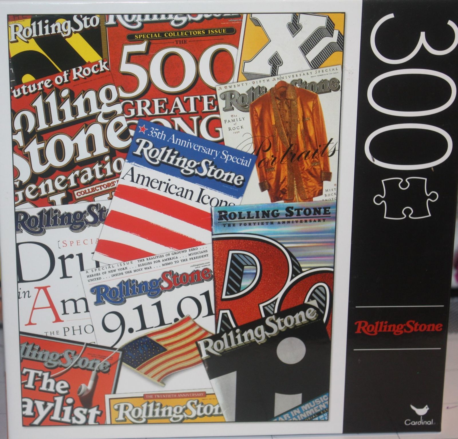Cardinal Rolling Stone 300 Piece Puzzle - Sealed - $12.00