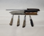 Vintage 7 Knife Lot USA, Germany, Switzerland - Varied Sizes - NO CHINA ... - £21.27 GBP