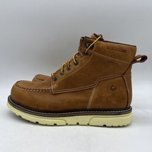 Wolverine I-90 Durashocks W200051 Mens Brown Moc Toe WP 6&quot; Work Boots Size 12M - £49.64 GBP