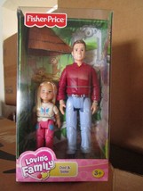 Fisher Price Loving Family Dad Father Sister Girl Dolls NIB New sealed 2006 - $19.79