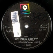 Pat Boone - April Love / Love Letters In The Sand [7&quot; 45 rpm Single] UK Import - £4.49 GBP