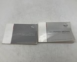 2012 Nissan Versa Owners Manual Handbook Set OEM L01B48008 - $14.84