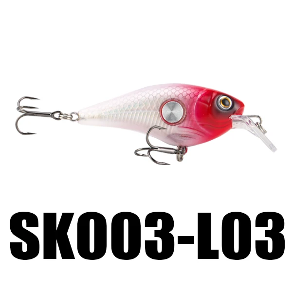 SeaKnight SK003 Crankbait Fishing Lure 1PC 10g 55mm 1.8-3.9M Floating Wobbler Fi - $33.84