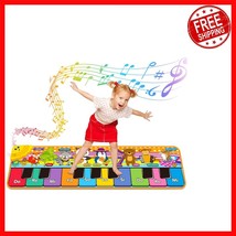 Portable Piano Music Mat for Kids - 25 Sounds, Safe Non-Toxic Fun for Ag... - $36.62