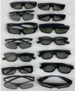 Lot of 14 Pairs 3D Full HD Glasses Including Panasonic TY-EW3D2L  TY-EW3... - $1,826.08 MXN