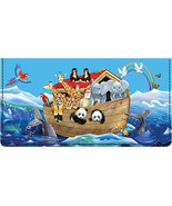 Noah&#39;s Ark Leather Checkbook Cover - £18.12 GBP
