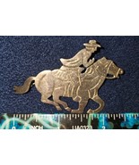 VINTAGE Equestrian horse riding 925 Silver Brooch Pin - £36.99 GBP