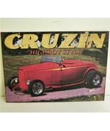 CRUZIN HIGHBOY STYLE ~ Vintage Ford Hot Rod Metal Color Wall Sign ~ Used... - $53.63 CAD