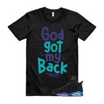 Aquatone 6 Bright Concord Black Retro Vibrant Aqua T Shirt Match GOD - $29.99+