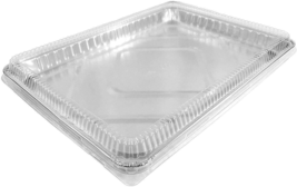 1/2 Size Sheet Cake Aluminum Foil Pan W/Clear Low Dome Lid (Pack of 10 S... - $1,720.31 MXN