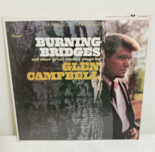 Glen Campbell - Burning Bridges Vinyl LP - ST2679 - 1967 - TESTED - £5.09 GBP