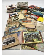 Souvenir Postcard Folders Plus Individual Cards Over 180 Estate Collection - £97.14 GBP