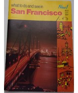 Vintage What To Do And See In San Francisco Booklet &amp; Pullout Map 1960s - £6.28 GBP