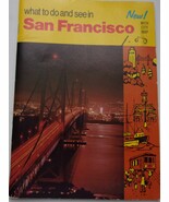 Vintage What To Do And See In San Francisco Booklet &amp; Pullout Map 1960s - £6.28 GBP