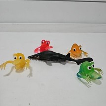 Rubber Ugly Monster Creature Jiggler Finger Puppets Lot of 5 Vtg - £10.13 GBP