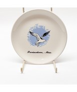 Provincetown Mass Massachusetts US Souvenir Collector Plate Bird Gull 6&quot;... - £7.80 GBP