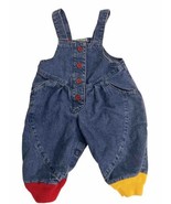 Cutecumber Bubble Overalls 12 months Colorful Cuffs Adjustable Straps - £10.97 GBP