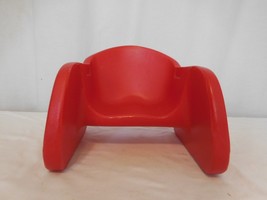 American Girl Bitty Baby Booster Seat ONLY High Chair Pleasant Company Red - £9.34 GBP