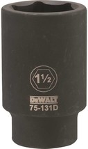 NEW Dewalt DWMT75131OSP 3/4 Drive X 1 1/2&quot; 6PT BLACK Impact Socket 7516990 - £44.86 GBP