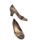 Franco Sarto Womens Brown Bronze Patchwork Pumps, Size 8 M, - €16,81 EUR