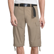 Levi&#39;s Men&#39;s Messenger Cargo Ripstop Belted Shorts in True Chino-Size 30 - £27.13 GBP