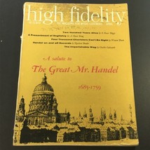 VTG High Fidelity Music Magazine April 1959 - A Salute To The Great Mr. Handel - £11.35 GBP