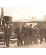 Civil War And Spanish American War Veterans Real Photo Postcard - $45.05