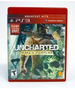 Uncharted Drake&#39;s Fortune: Greatest Hits Authentic Sony PlayStation 3 Ga... - £2.35 GBP
